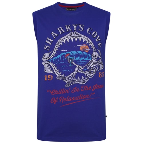  KAM Sharkeys Cove Vest Sea Surf Blue